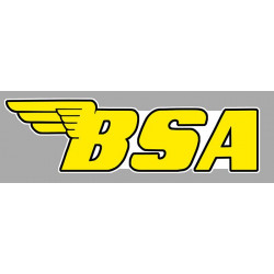 BSA  Sticker vinyle laminé