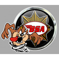 BSA  TAZ droit Sticker vinyle laminé