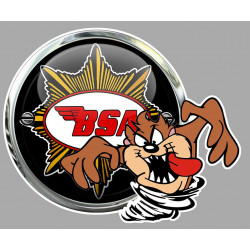 BSA  TAZ gauche  Sticker vinyle laminé