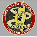 Tour de Corse Vintage  Sticker vinyle laminé