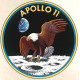 APOLLO 11  Sticker UV 75mm