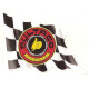 BULTACO left Flag  laminated decal