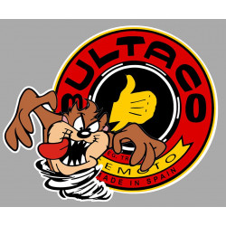 BULTACO  TAZ  droit  Sticker vinyle laminé