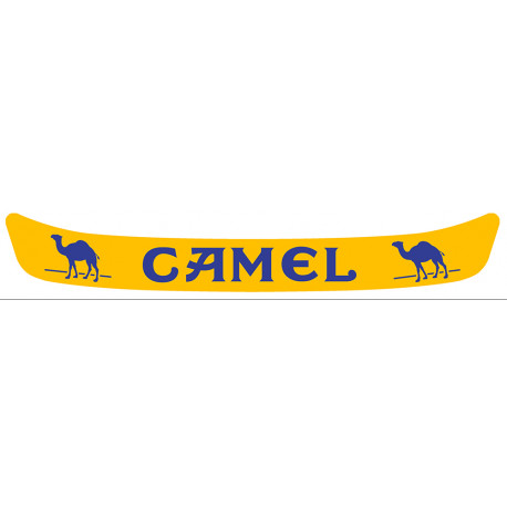 CAMEL Helmet Visor Sunstrip laminated decal