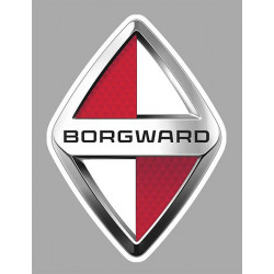 BORGWARD laminated decal