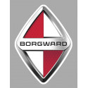 BORGWARD laminated decal