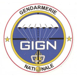 GIGN  Laminated decal