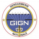 GIGN  Laminated decal