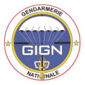 GIGN  Sticker vinyle laminé