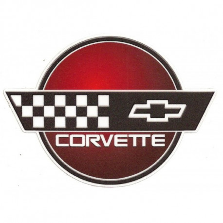 CHEVROLET Corvette  Sticker vinyle laminé