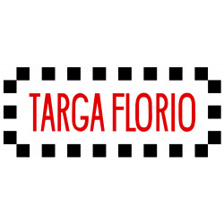 TARGA FLORIO  laminated decal