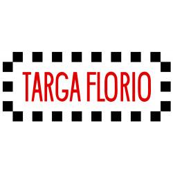 TARGA FLORIO Sticker vinyle laminé