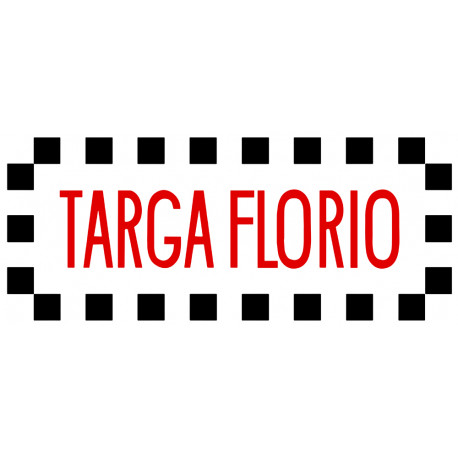 TARGA FLORIO  laminated decal