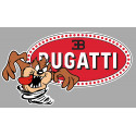 BUGATTI right TAZ   laminated decal