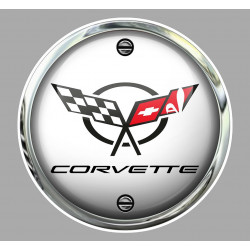 CHEVROLET Corvette  Sticker "Trompe-l'oeil " vinyle laminé