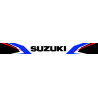 SUZUKI Sticker Visière Casque vinyle laminé