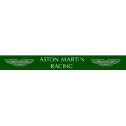 ASTON MARTIN Helmet Visor Sunstrip laminated decal