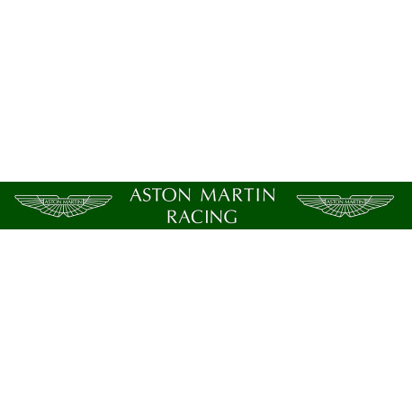 ASTON MARTIN Sticker Visière Casque vinyle laminé