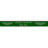 ASTON MARTIN Sticker Visière Casque vinyle laminé