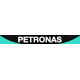 PETRONAS Sticker Visière Casque vinyle laminé