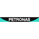 PETRONAS Helmet Visor Sunstrip laminated decal