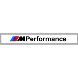 BMW Performance Helmet Visor Sunstrip laminated  decal