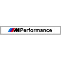 BMW Performance Sticker Visière Casque vinyle laminé