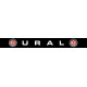 URAL  Sticker Visière Casque vinyle laminé