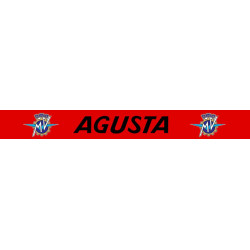 MV AGUSTA Helmet Visor Sunstrip laminated  decal