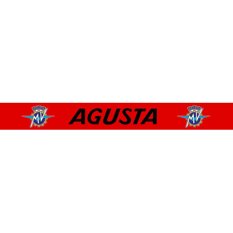 MV AGUSTA Helmet Visor Sunstrip laminated  decal