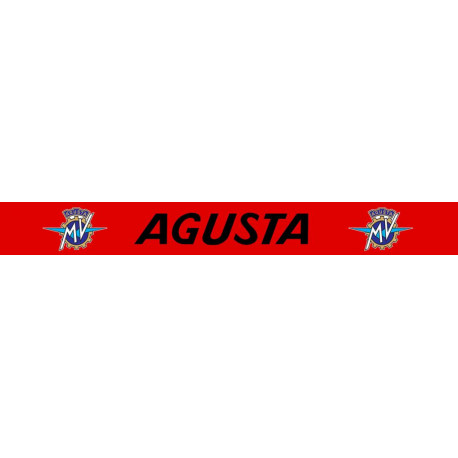 MV AGUSTA  Sticker Visière Casque vinyle laminé