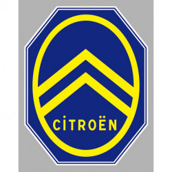 CITROËN  Sticker vinyle laminé