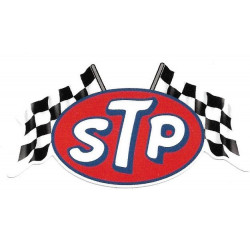 STP Flags Sticker vinyle laminé