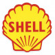 SHELL  Sticker vinyle laminé