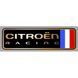 CITROËN  Racing  droit Sticker vinyle laminé