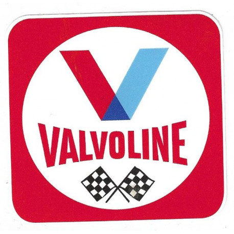 VALVOLINE   Sticker vinyle laminé