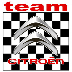 Citroën Team laminated decal