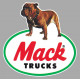 MACK Trucks left Laminated decal