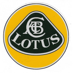 LOTUS laminated decal