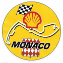 SHELL MONACO  Sticker vinyle laminé