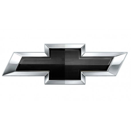 CHEVROLET black   laminated decal