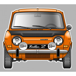 SIMCA 1000 RALLYE 2 Laminated decal