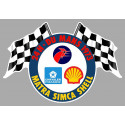 MATRA  SIMCA Flags Laminated decal