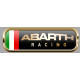 ABARTH Racing left laminated decal