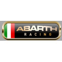 ABARTH Racing left laminated decal