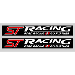 ST RACING  Sticker vinyle laminé