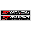 ST RACING  Laminated decal