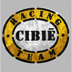 CIBIE " trash "  laminated decal