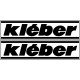 KLEBER laminated decal