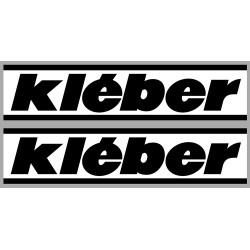 KLEBER laminated decal